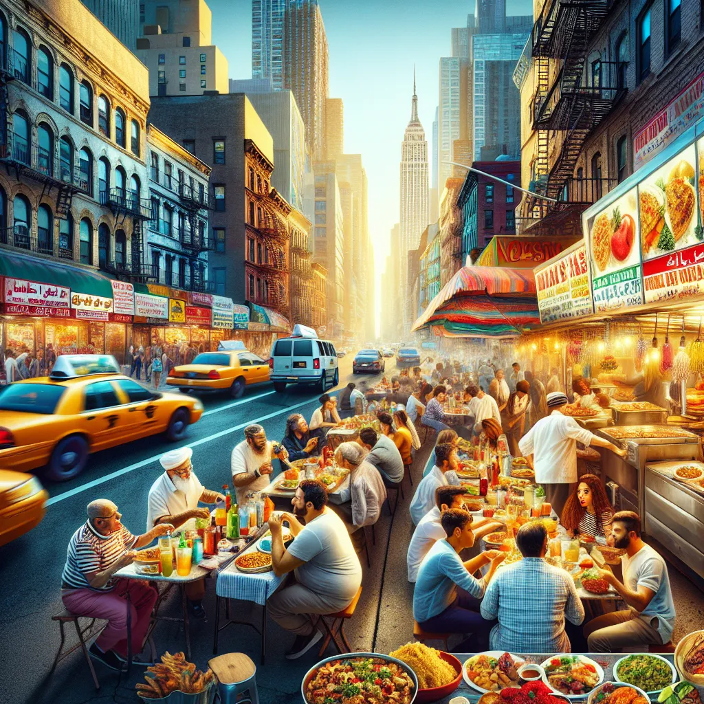 Kulinarische Vielfalt erleben: Gourmet-Entdeckungsreise durch die Straßen von New York