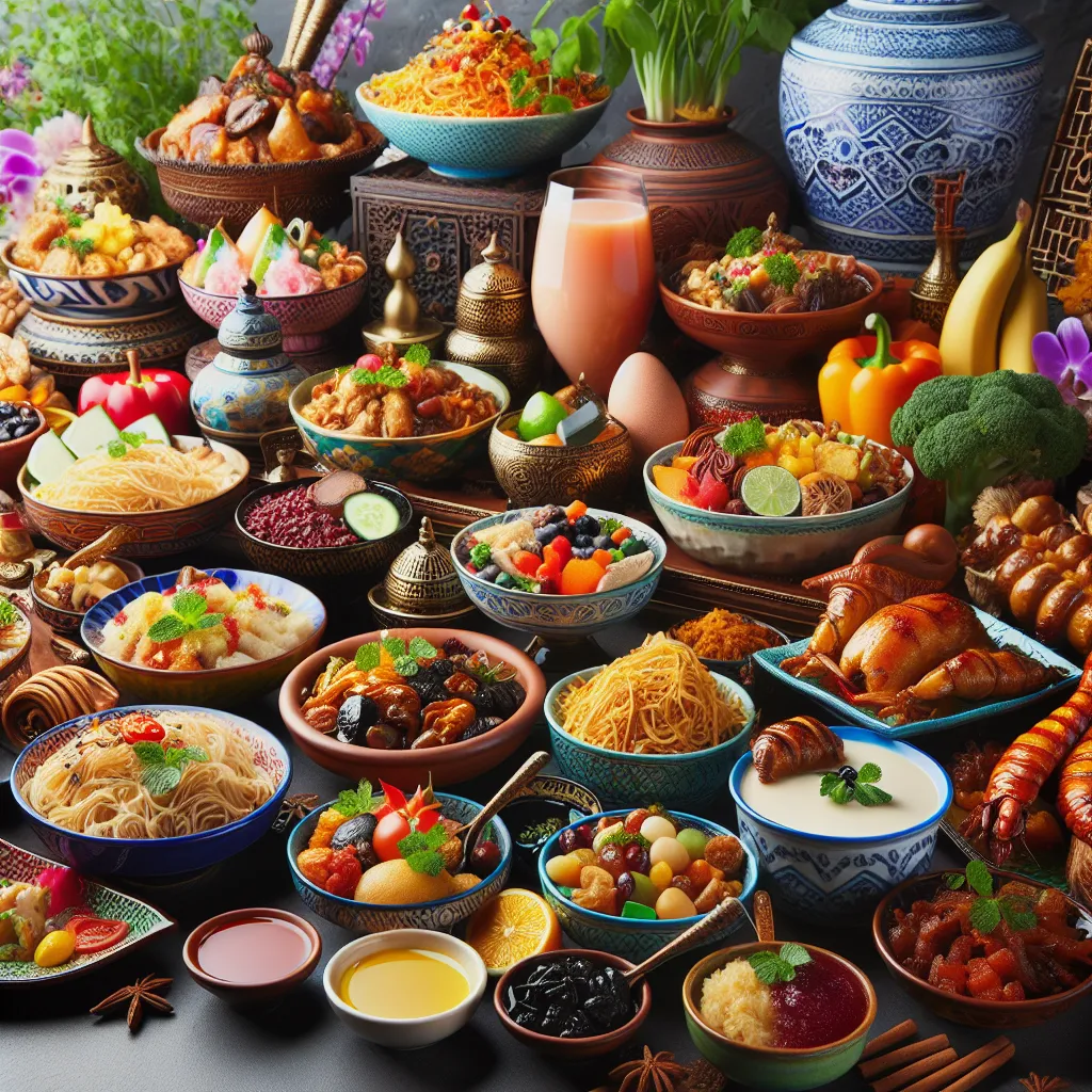 Die Vielfalt der kulinarischen Genüsse in aller Welt